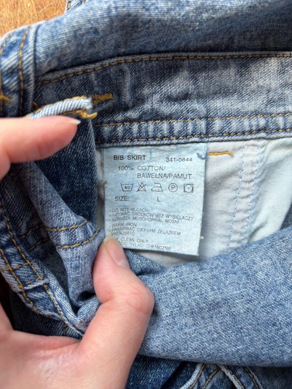 Vintage Lee Denim Jumper - Picture 4 of 9